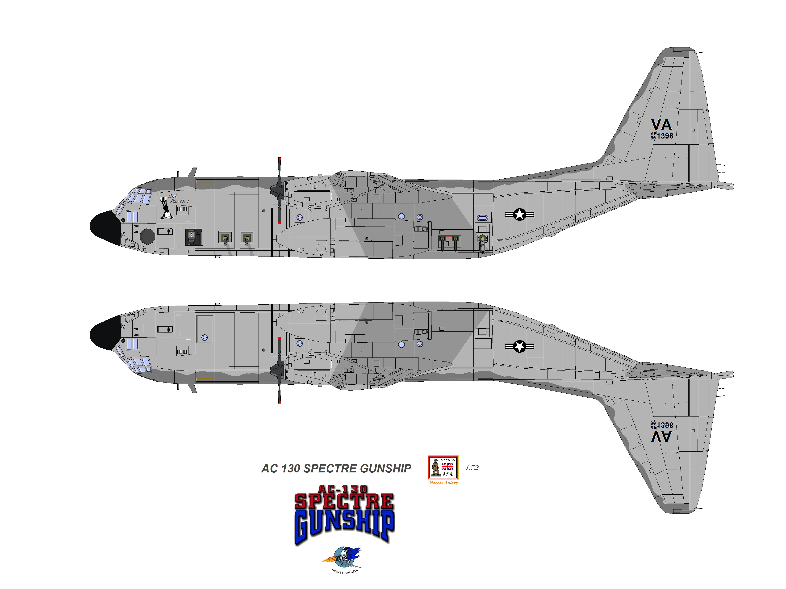AC 130 Spectre Gunship